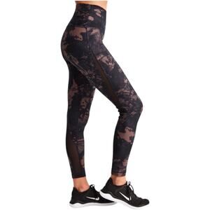 NWOT Lole Eliana Oil Slick High Waisted 7/8 Leggings From Europe Size Large